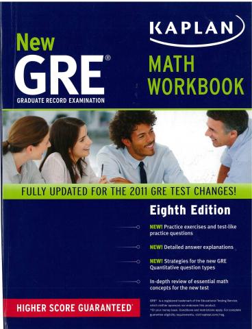 Kaplan New GRE Math Workbook: 8th Edition | Colfuturo